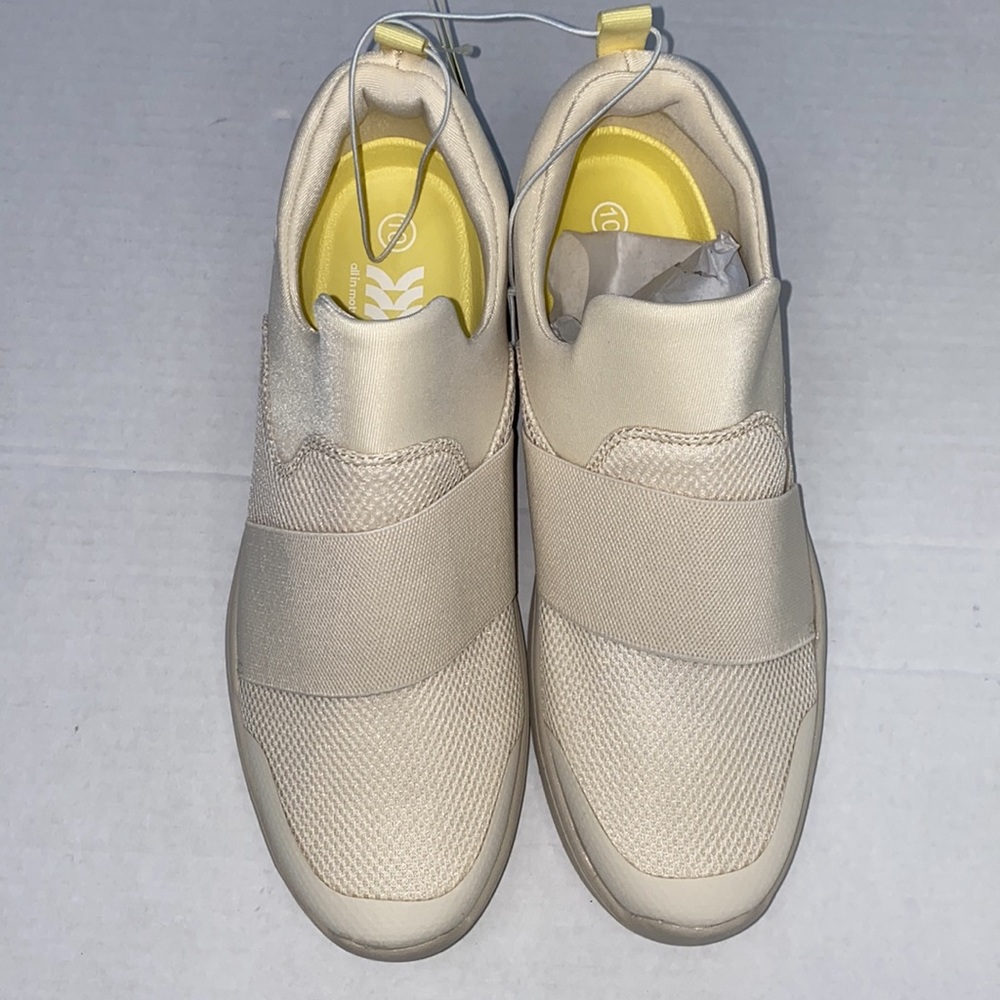 All In Motion Seaker slip on comfort size 10 off white - Picture 6 of 11